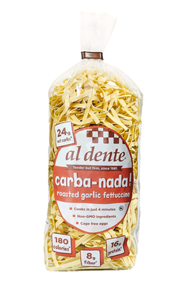 al dente® 10 oz. Carba-Nada Roasted Garlic Fettuccine