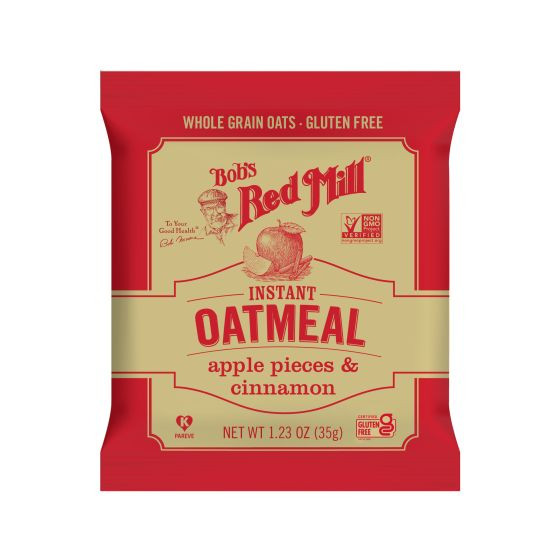 Bob's Red Mill 1.23 oz. Apple Cinnamon Instant Oatmeal Packets (8 Count)