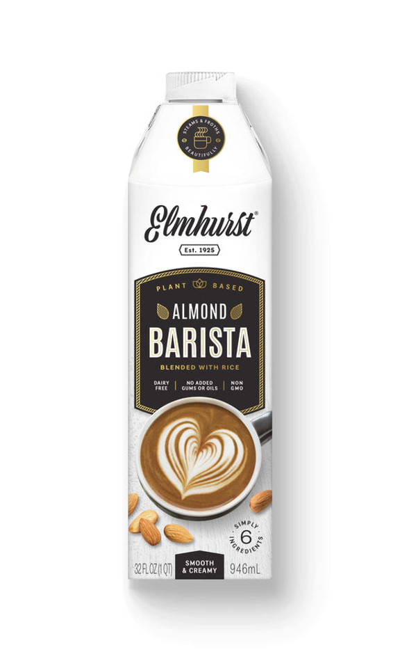 Elmhurst 32 fl. oz. Almond Barista Edition
