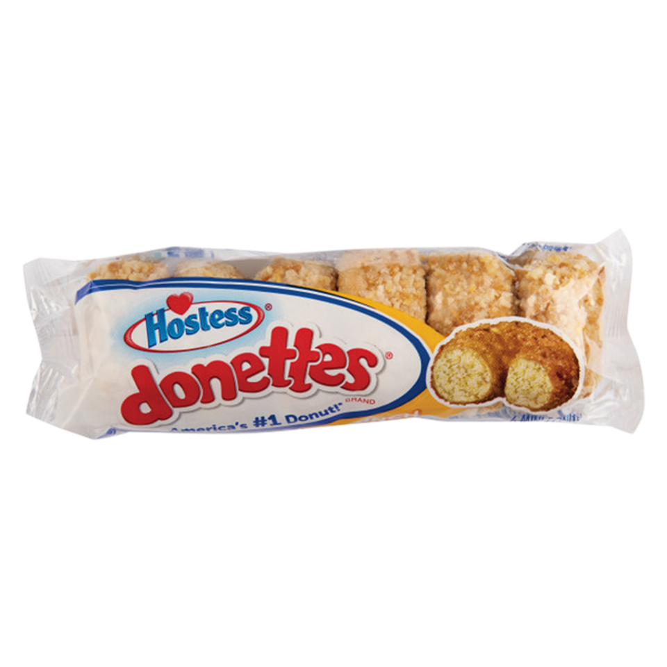 Hostess 4 oz. Donettes Crunch Mini Donuts (10 Pack)