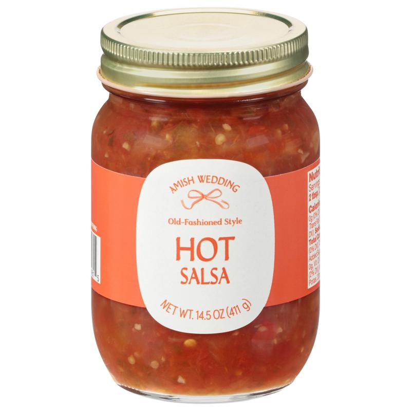 Amish Wedding® 14.5 oz. Old Fashioned Hot Salsa