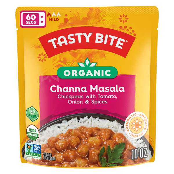 Tasty Bite 10 oz. Organic Channa Masala Ready To Eat Microwavable Pouch