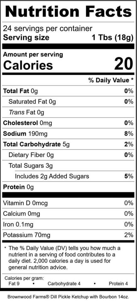 Brownwood Farms® 14 oz. Dill Pickle Ketchup