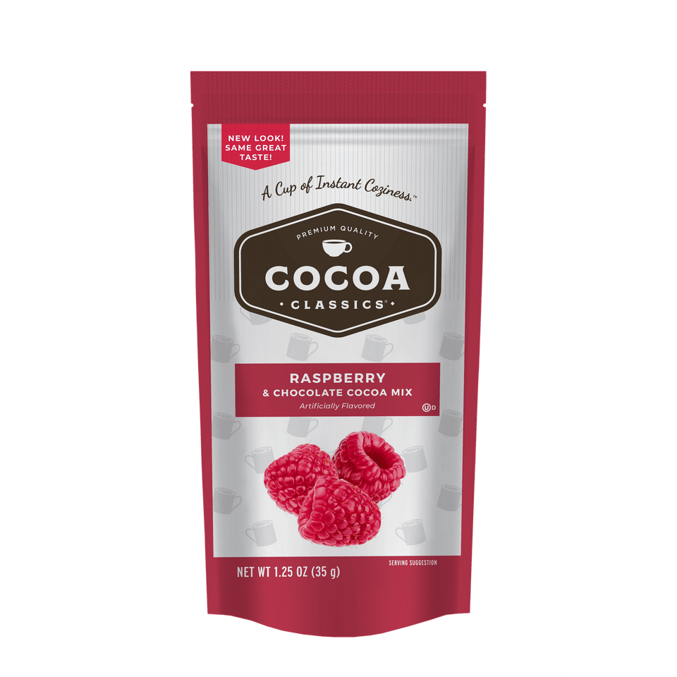 Cocoa Classics® 1.25 oz. Raspberry & Chocolate Cocoa Mix (12 Pack)