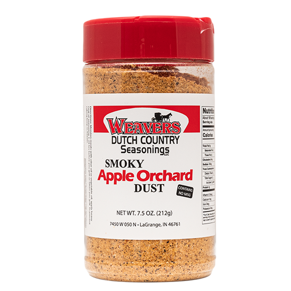 Weavers Dutch Country Seasonings 7.5 oz. Smoky Apple Orchard Dust