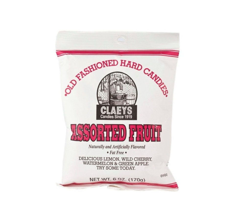 Claey's 6 oz. Sanded Assorted Fruit Drops