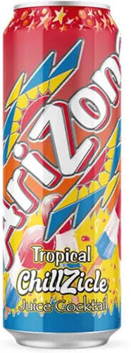 AriZona 22 fl. oz. Tropical ChillZicle Fruit Juice Cocktail | Kitch'n