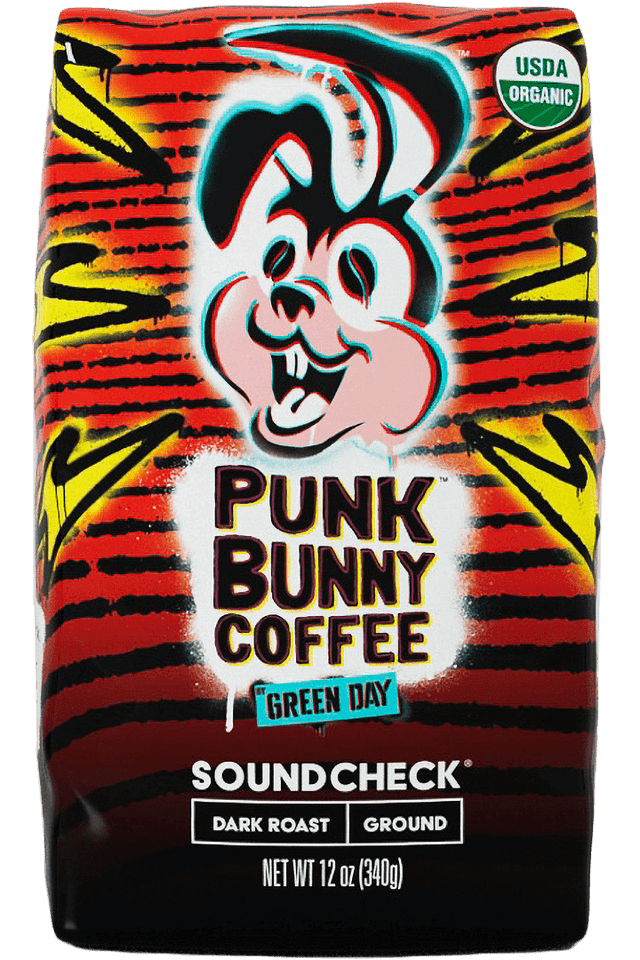 Punk Bunny 12 oz. Soundcheck Dark Roast Ground Coffee