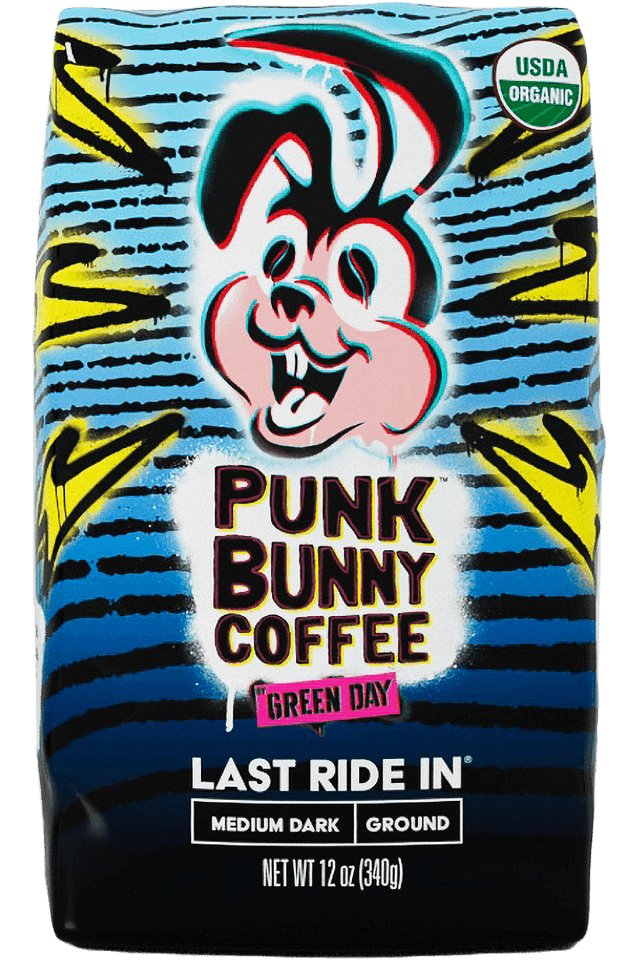 Punk Bunny 12 oz. Last Ride In Medium Dark Roast Ground Coffee