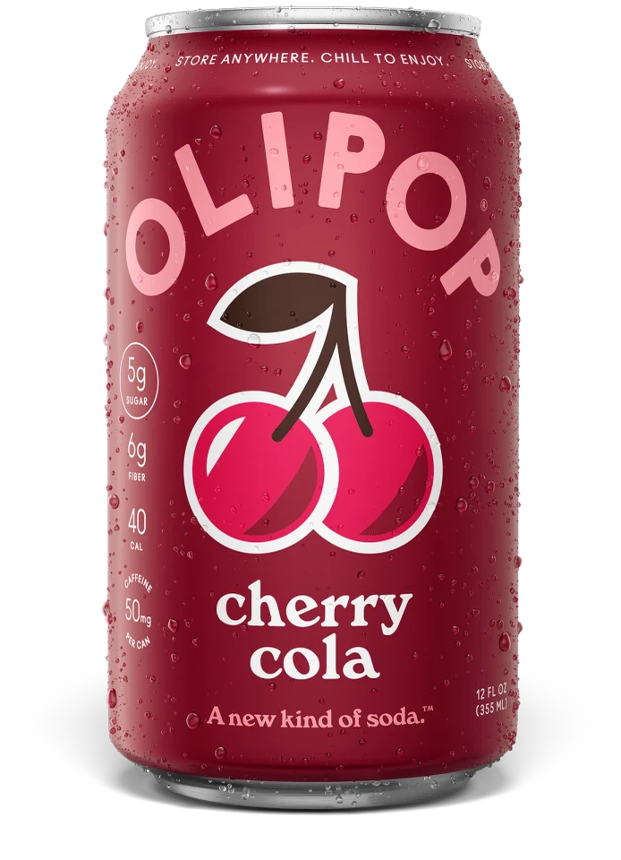 OLIPOP® 12 fl. oz. Cherry Cola Prebiotic Soda