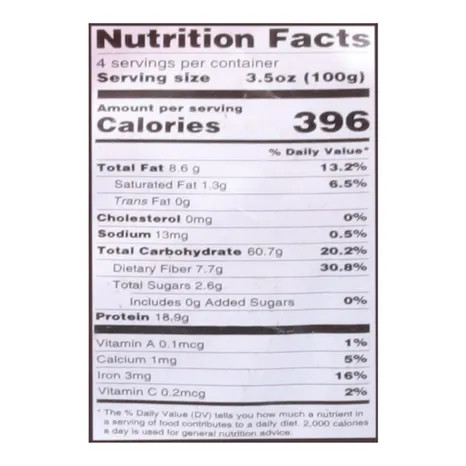 Baroody 14.1 oz. Yellow Salted & Roasted Chickpeas