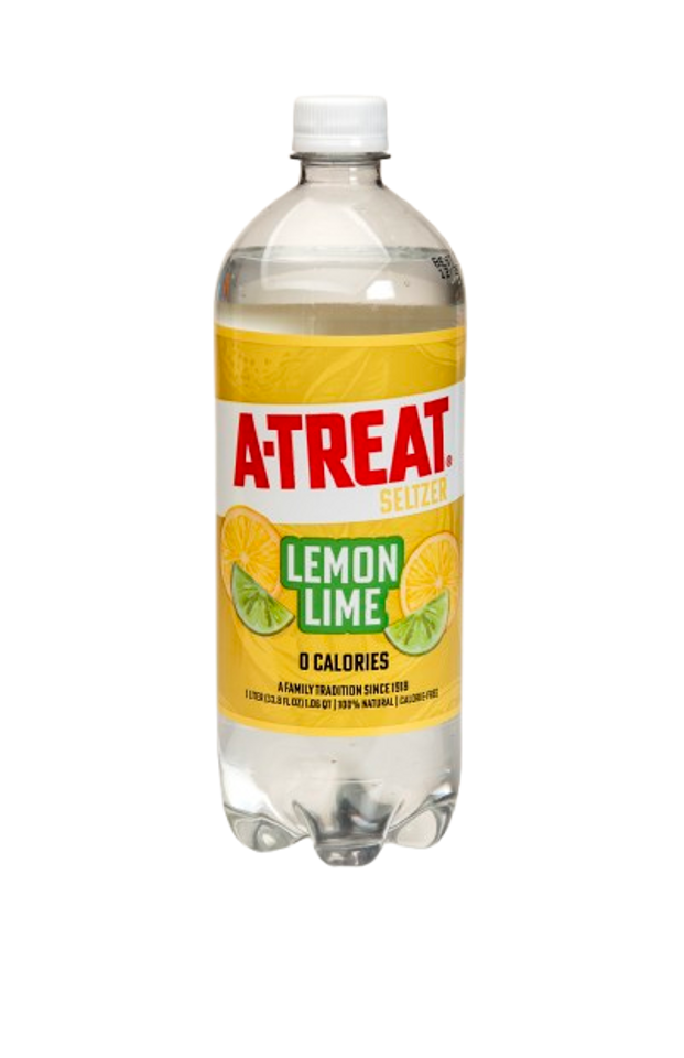 A-Treat® 33.3 fl. oz. Lemon Lime Seltzer