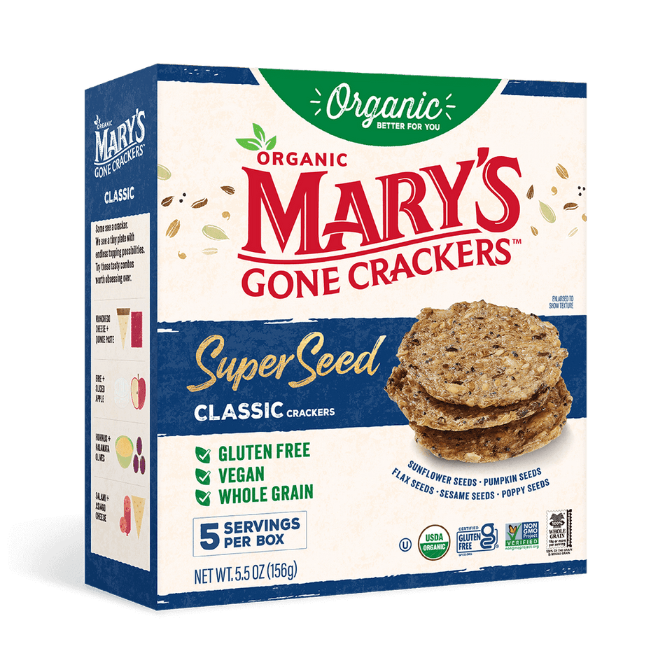 Mary's Gone Crackers 5.5 oz. Super Seed Classic Crackers