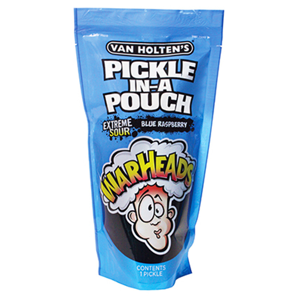 Van Holten's 10 oz. Individually Wrapped Warheads® Extreme Sour Blue Raspberry Pickle