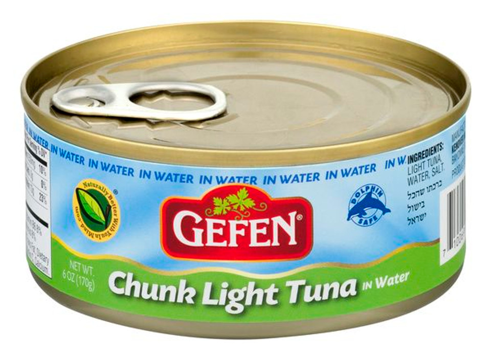 Gefen 6 oz. Chunk Light Tuna in Water