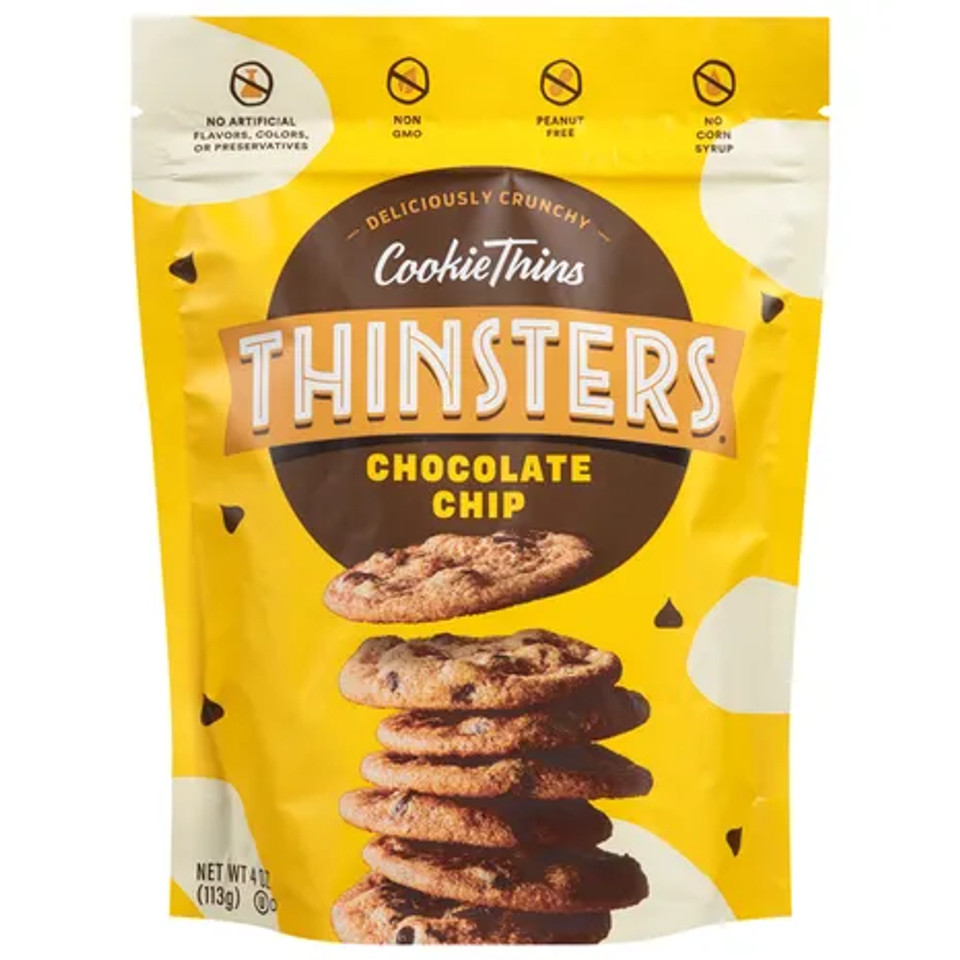 Thinsters 4 oz. Chocolate Chip Cookie Thins