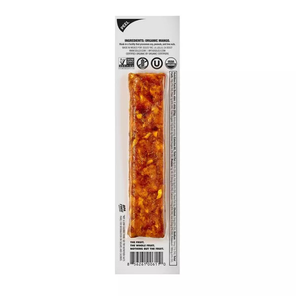 Solely® 0.8 oz. Organic Mango Jerky (6 Pack)