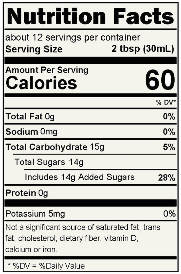 Gunflint Trail 12 oz. Blueberry Whole Fruit Syrup