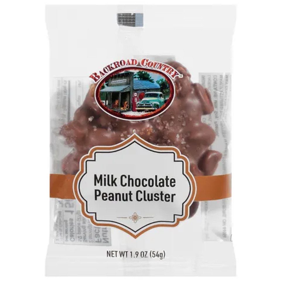 Backroad Country® 1.9 oz. Milk Chocolate Peanut Cluster (2 Pack)
