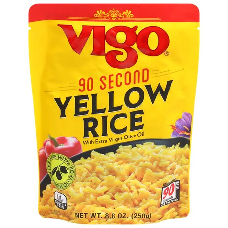 Vigo 8.8 oz. 90 Second Yellow Rice