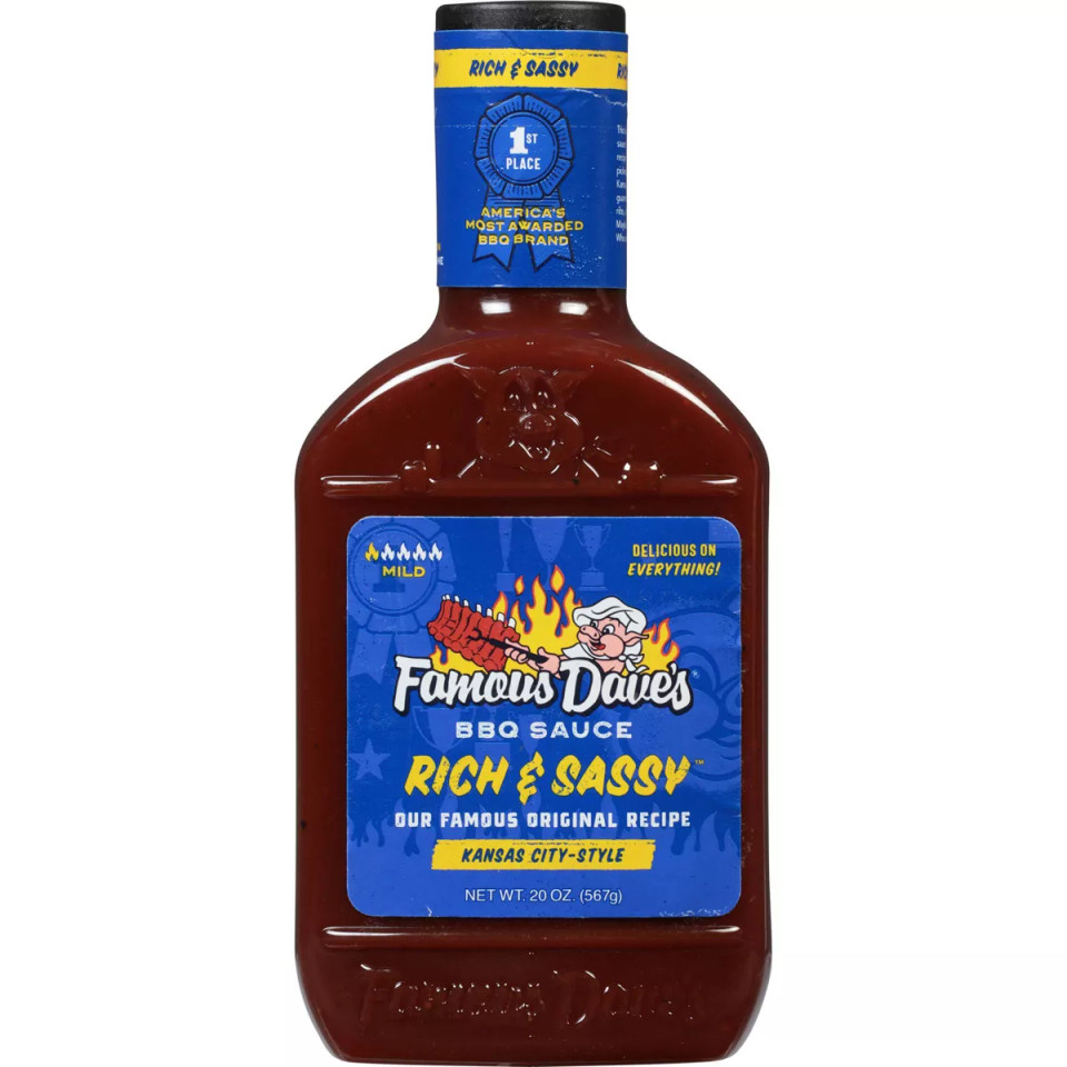 Famous Dave's 20 oz. Rich & Sassy™ BBQ Sauce