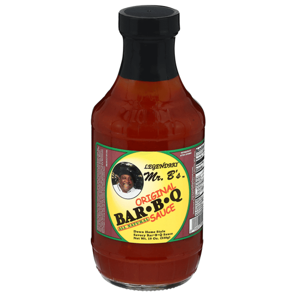Mr. B's 19 oz. Original BAR-B-Q Sauce