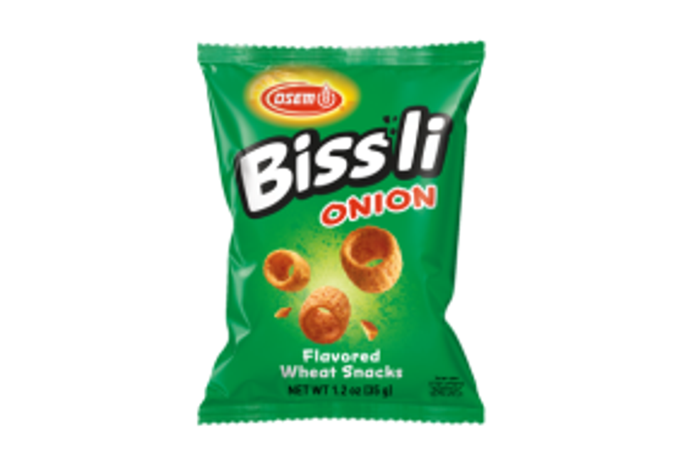 Osem 2.5 oz. Bissli Onion Flavored Wheat Snacks (24 Pack)