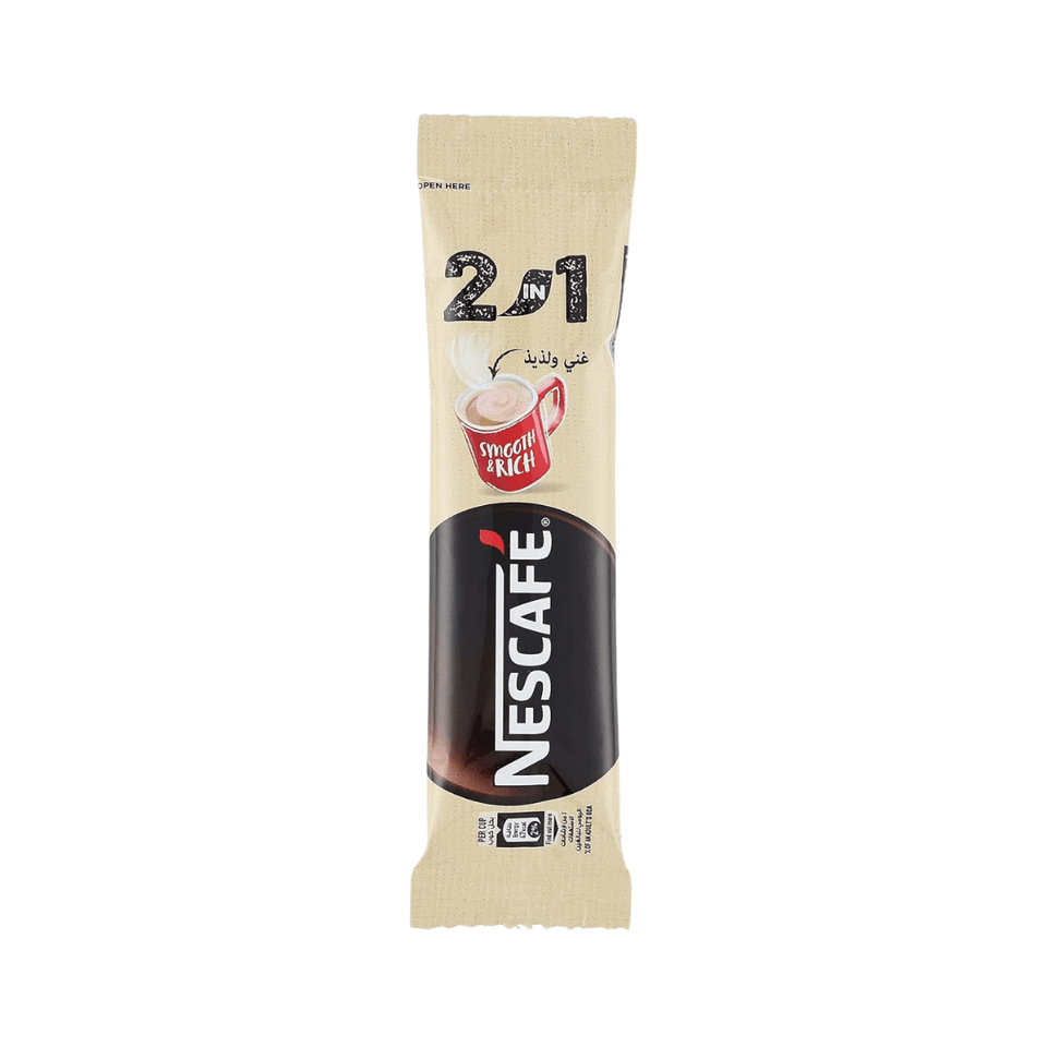 Nescafe 0.35 oz. 2 in 1 Sugar free Instant Coffee (24 Pack)