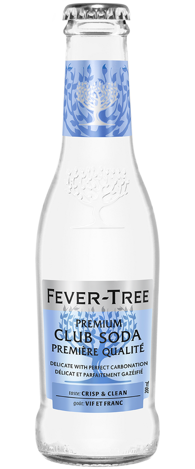 Fever-Tree 6.8 fl. oz. Premium Club Soda (4 Pack)