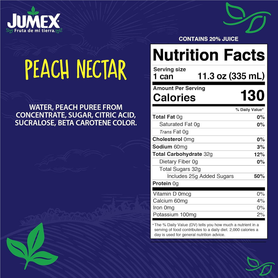 Jumex 11.3 fl. oz. Mango and Peach Nectar Variety Pack (12 Pack) (12 Pack)