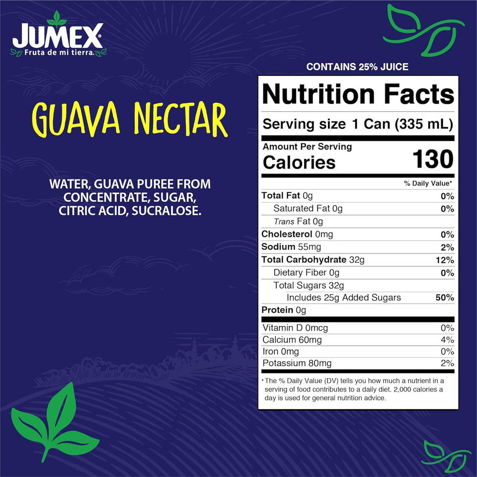 Jumex 11.3 fl. oz. Strawberry-Banana & Guava Nectar Variety Pack (12 Pack)