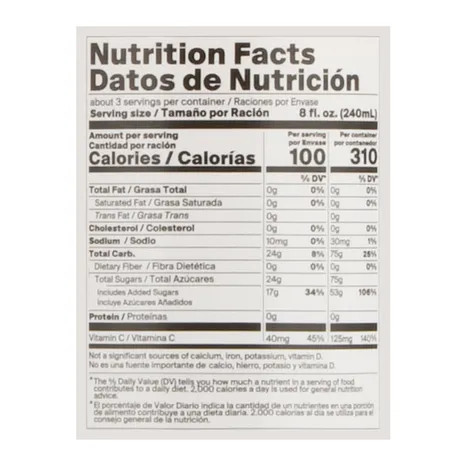 Pocas Splash 25.36 fl. oz. Carrot Pineapple Juice Drink