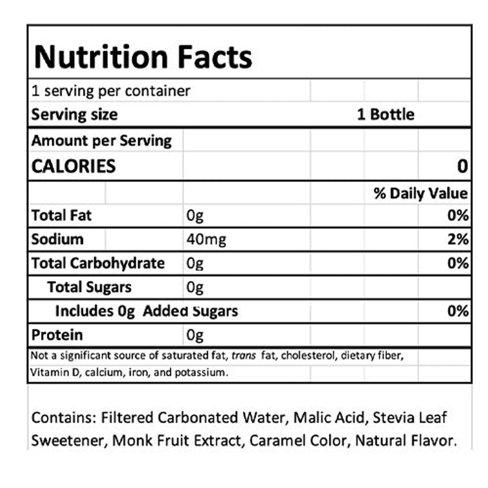 Genuine Hank's Natural 12 fl. oz. Zero Sugar Irish Ginger Ale (6 Pack)