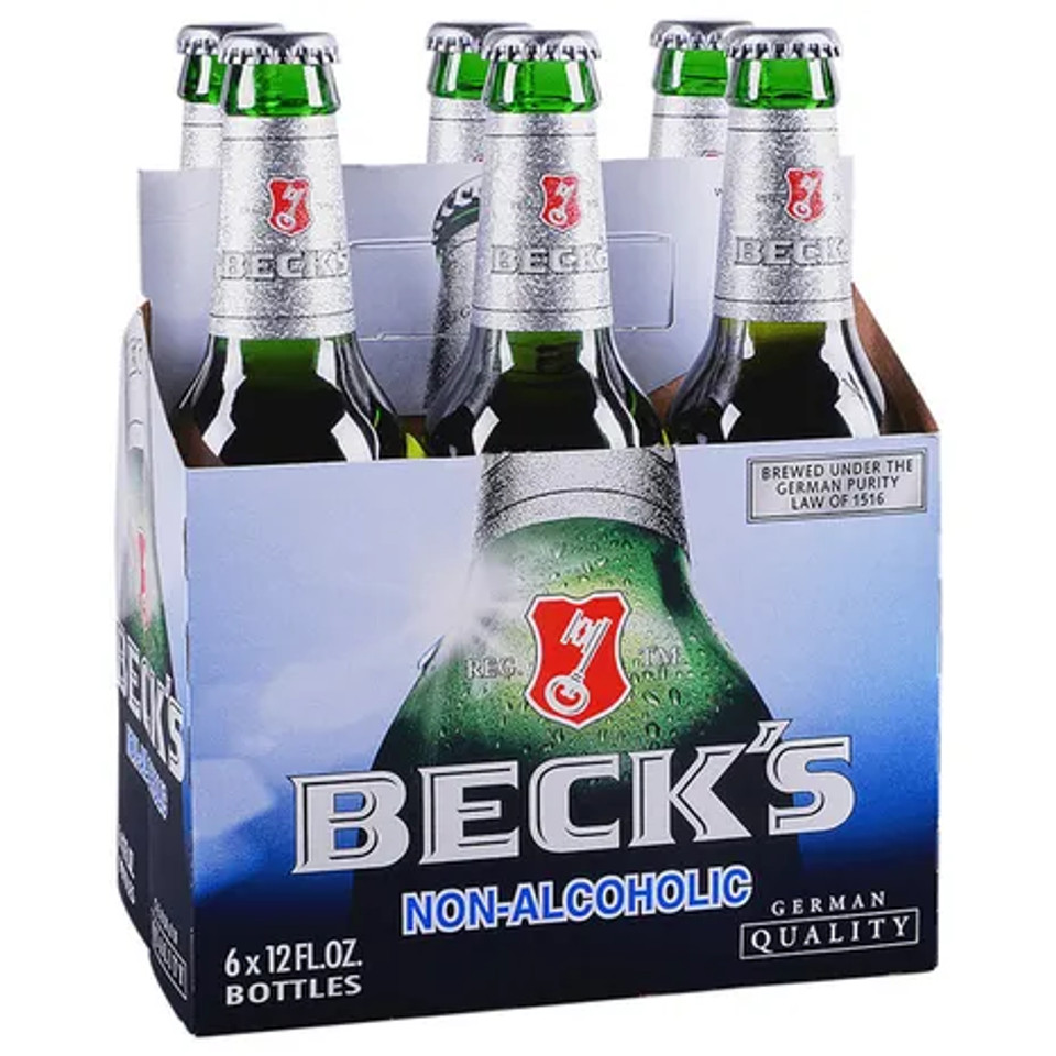 Becks 12 fl. oz. Non-Alcoholic Beer (6 Pack)