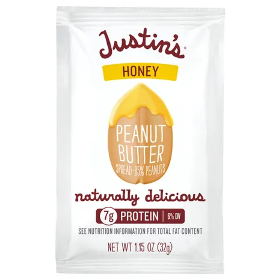 Justin's 1.15 oz. Honey Peanut Butter Blend Squeeze Pack