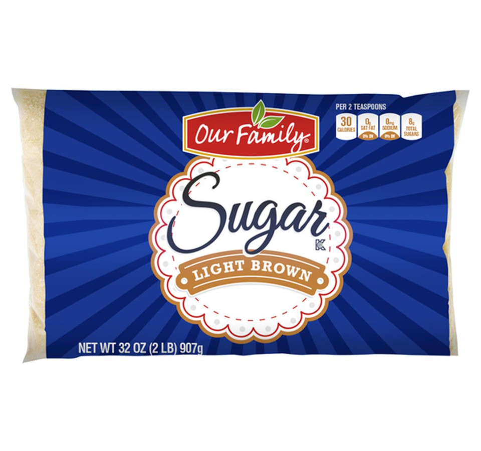 Our Family® 32 oz. Light Brown Sugar