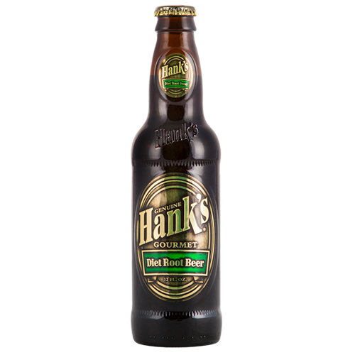 Genuine Hank's Gourmet 12 fl. oz. Diet Root Beer