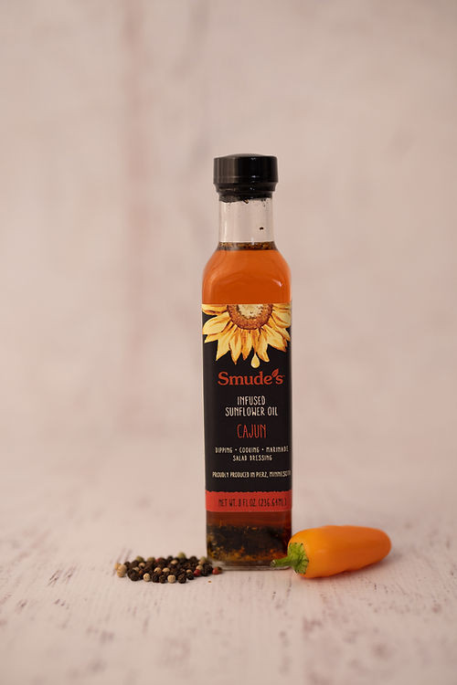 Smude 8 fl. oz. Cajun Infused Sunflower Oil