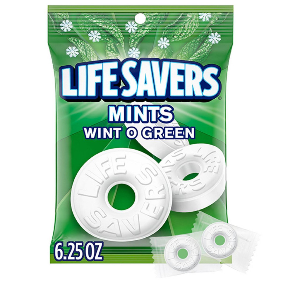 Life Savers 6.25 oz. Wint-O-Mint Hard Candies Breath Mints