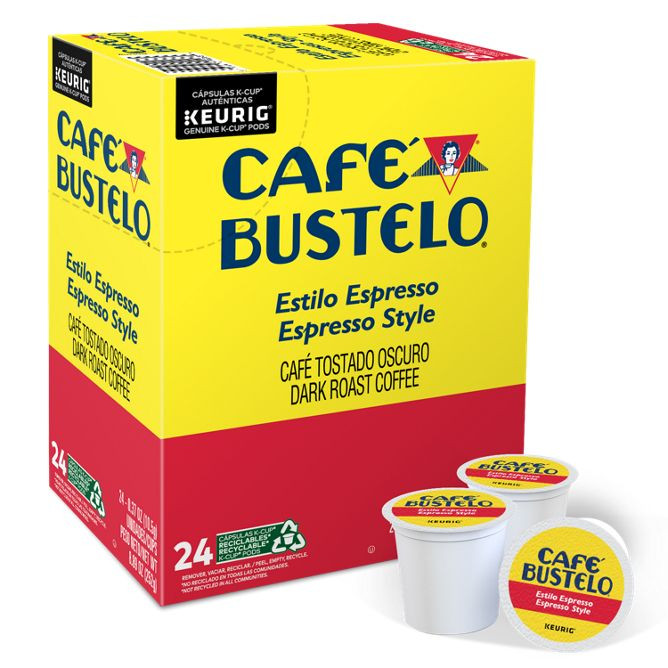 Café Bustelo® Espresso Style Dark Roast Coffee K-Cups (24 Pack)