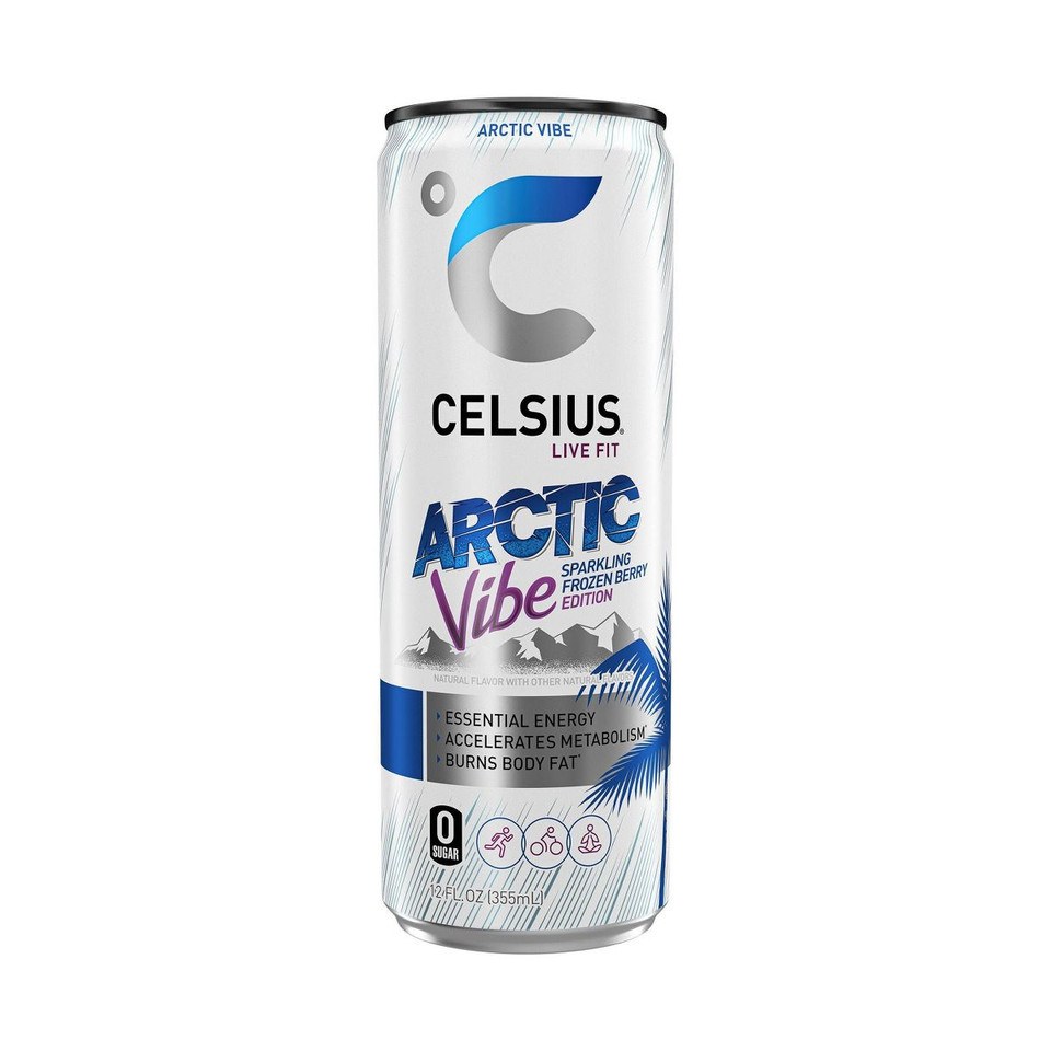 CELSIUS® 12 fl. oz. Sparkling Arctic Vibe Functional Energy Drink