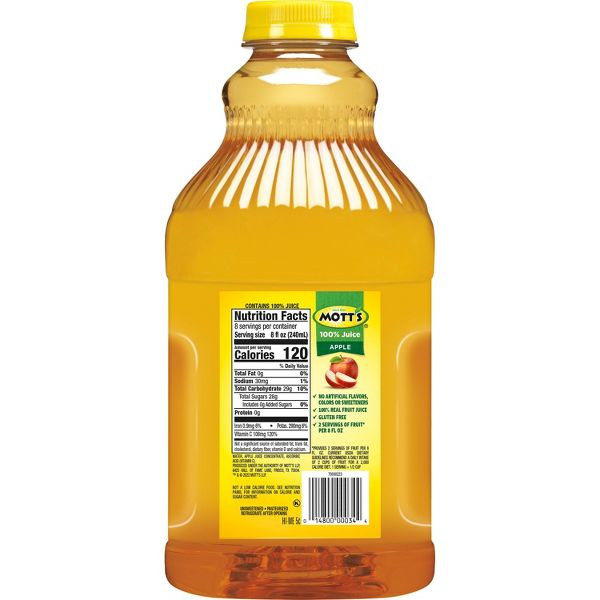 Mott's® 64 fl. oz. 100% Original Apple Juice