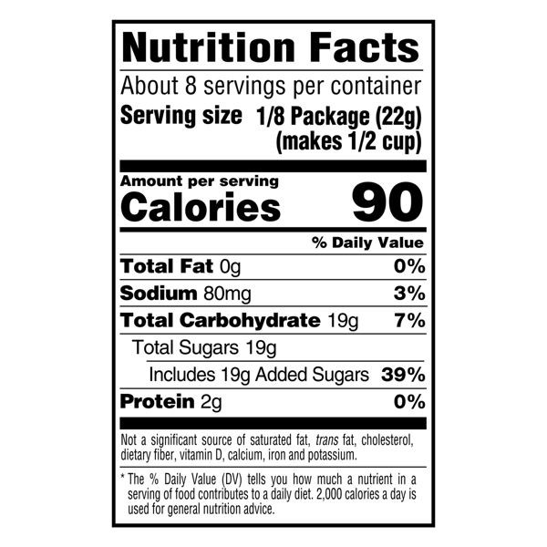 JELL-O 6 oz. Orange Gelatin Dessert Mix