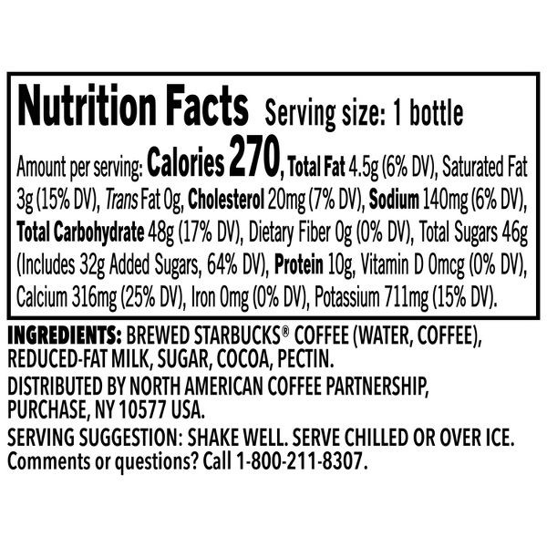 Starbucks® 13.7 fl. oz. Frappuccino® Mocha Chilled Coffee Drink