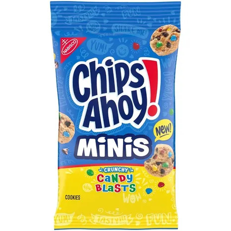 Chips Ahoy! 3 oz. Candy Blasts Crunchy Minis Cookies