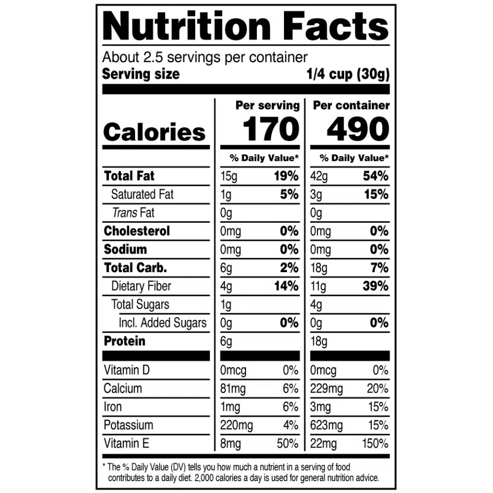 Snak Club® 2.75 oz. Raw Almonds