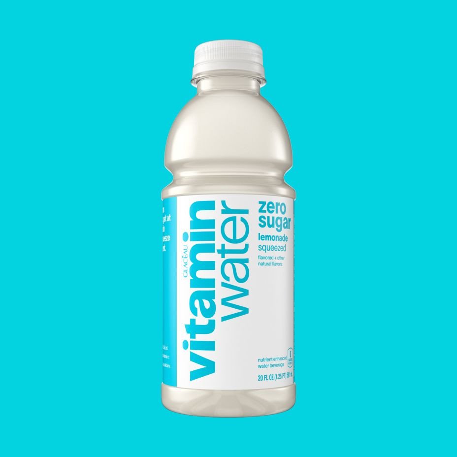 vitaminwater® 20 fl. oz. Zero Sugar Lemonade Squeezed Flavored Water