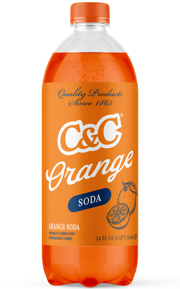 C&C® 24 fl. oz. Orange Soda