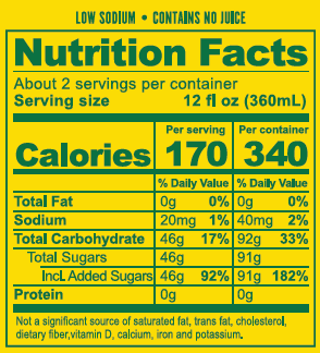 C&C® 24 fl. oz. Pineapple Soda