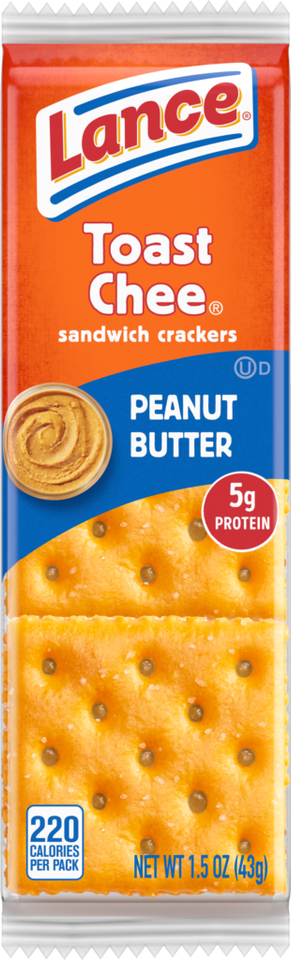 Lance® 1.38 oz. ToastChee® Peanut Butter Sandwich Crackers